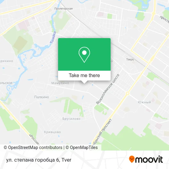 ул. степана горобца 6 map