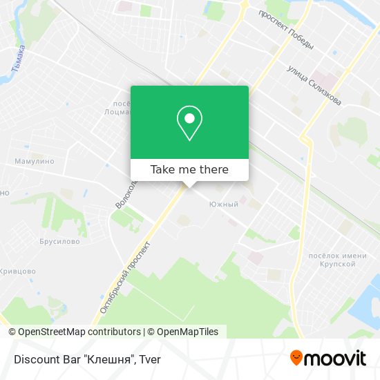 Discount Bar "Клешня" map