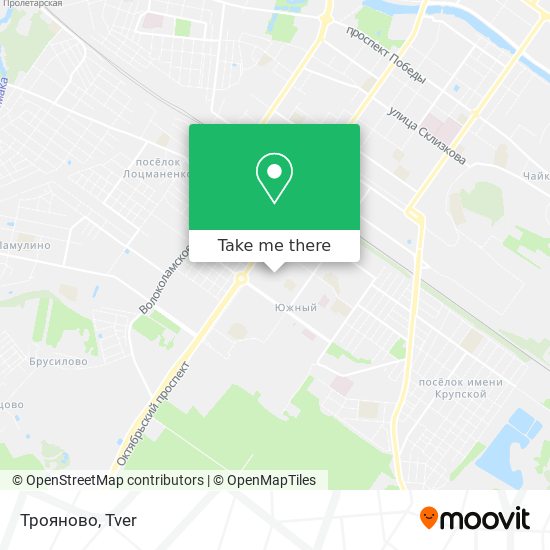 Трояново map