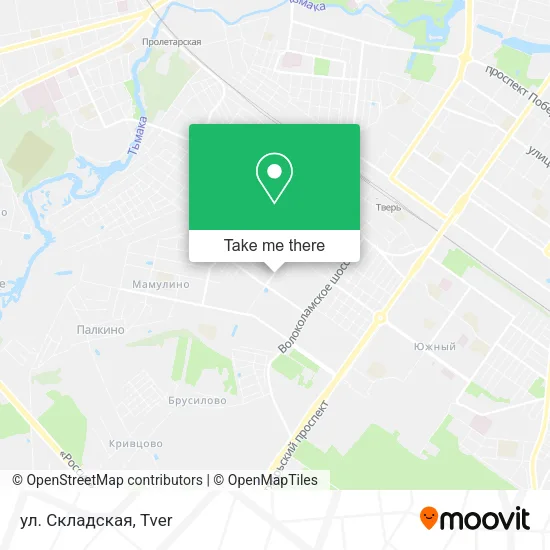 ул. Складская map