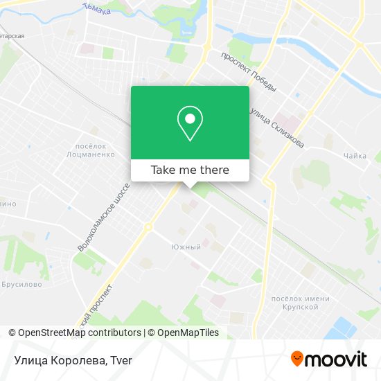 Улица Королева map