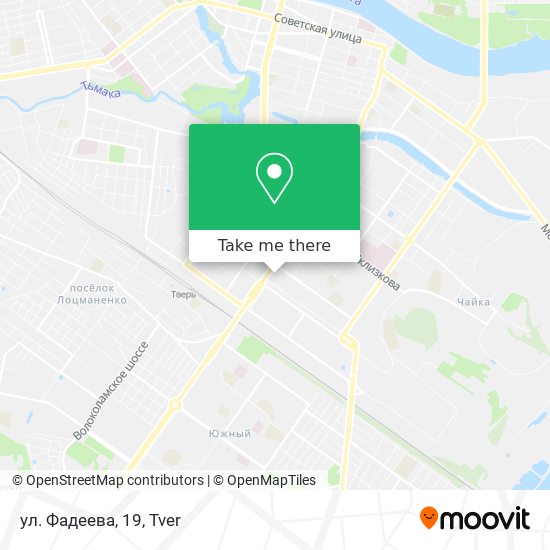 ул. Фадеева, 19 map