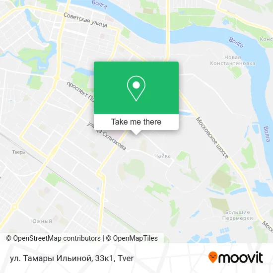ул. Тамары Ильиной, 33к1 map