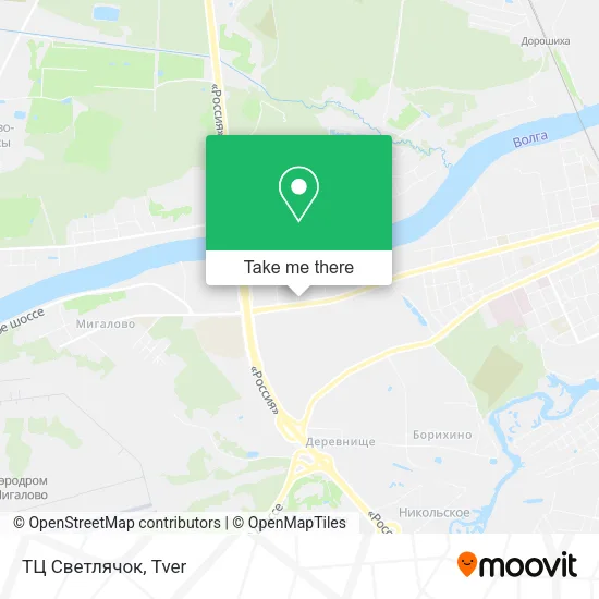 ТЦ Светлячок map