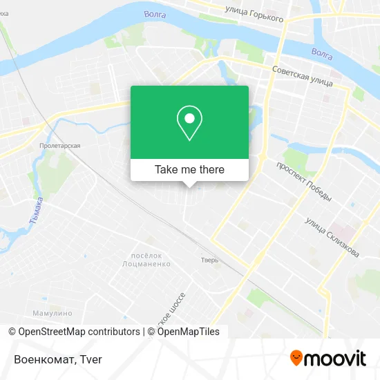 Военкомат map