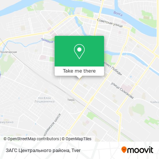 ЗАГС Центрального района map