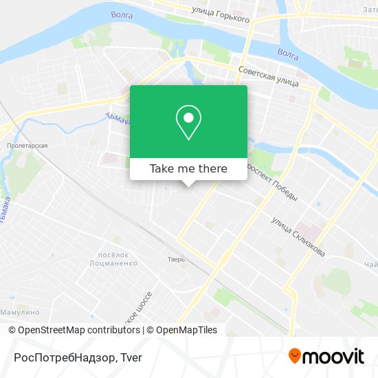 РосПотребНадзор map