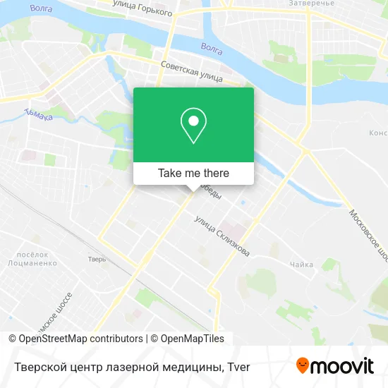 Тверской центр лазерной медицины map