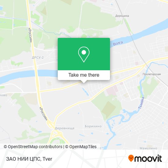 ЗАО НИИ ЦПС map