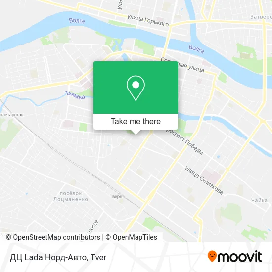 ДЦ Lada Норд-Авто map