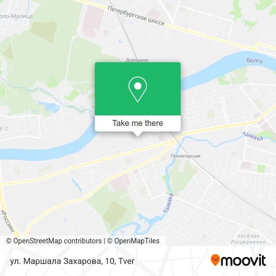 ул. Маршала Захарова, 10 map