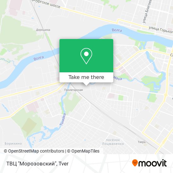 ТВЦ "Морозовский" map