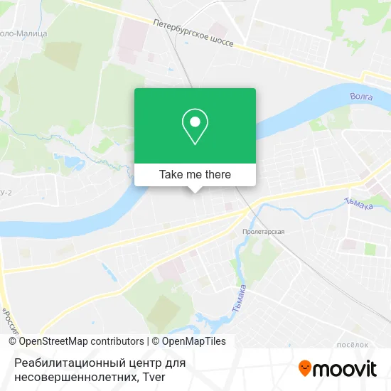 Реабилитационный центр для несовершеннолетних map