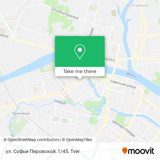 ул. Софьи Перовской, 1/45 map