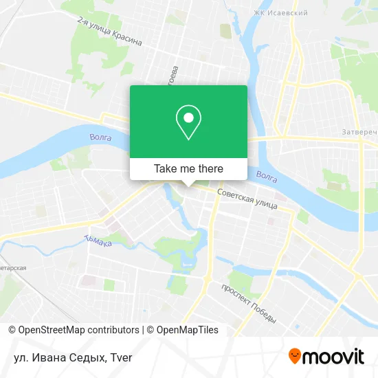 ул. Ивана Седых map