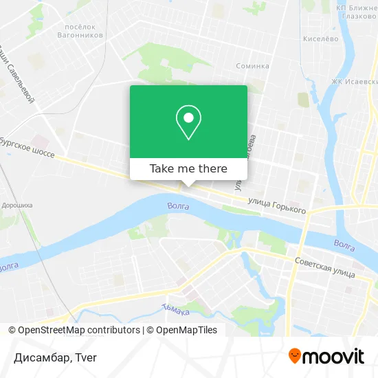 Дисамбар map