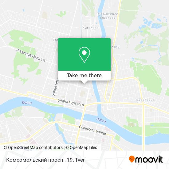 Комсомольский просп., 19 map