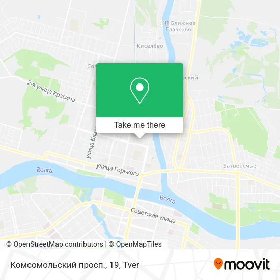 Комсомольский просп., 19 map