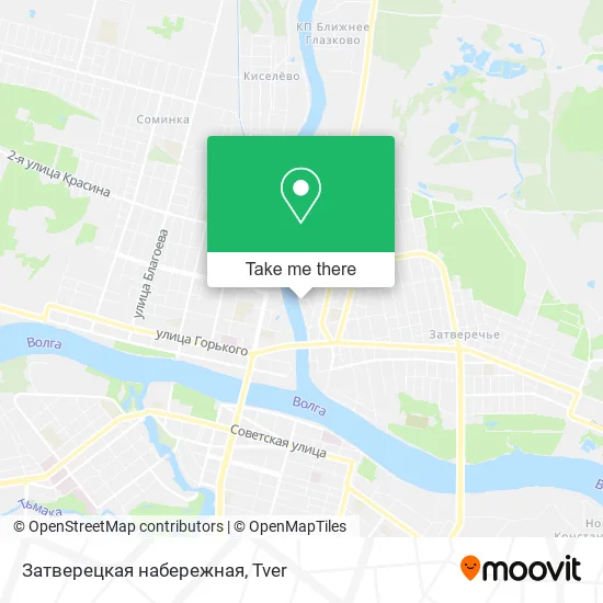 Затверецкая набережная map
