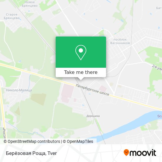 Берёзовая Роща map