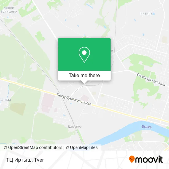 ТЦ Иртыш map