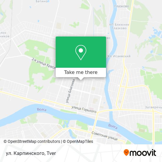 ул. Карпинского map