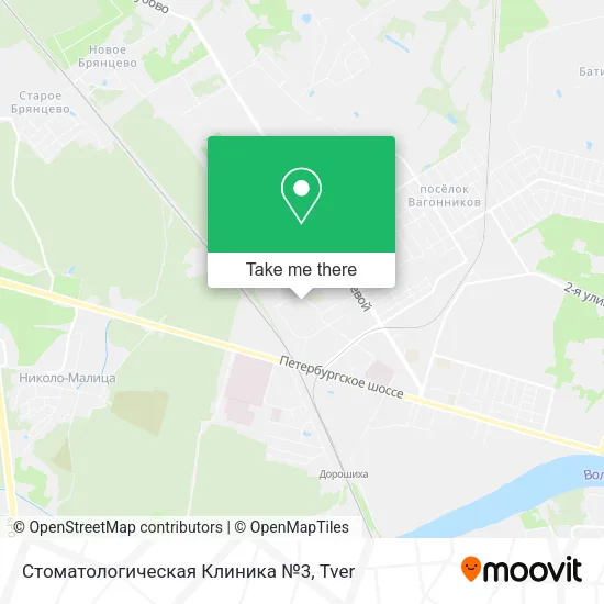 Стоматологическая Клиника №3 map