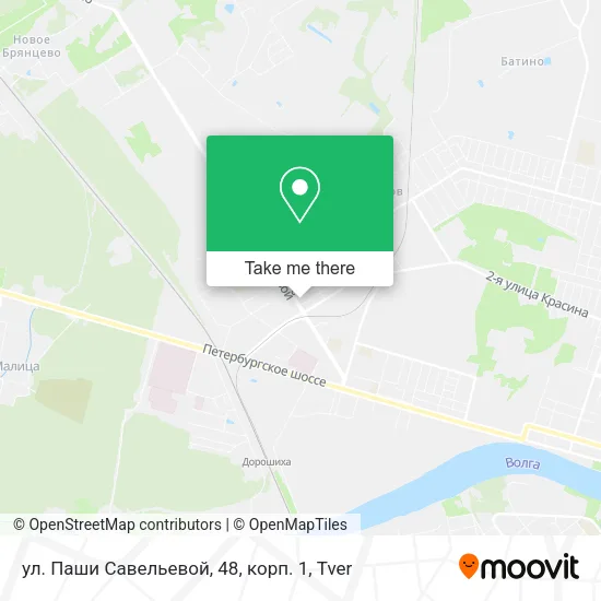 ул. Паши Савельевой, 48, корп. 1 map