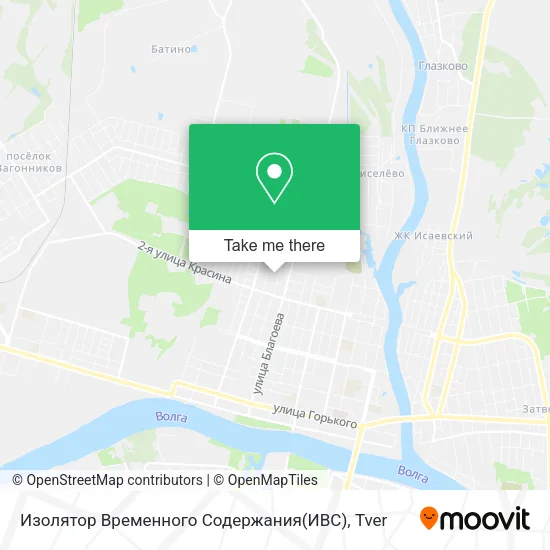 Изолятор Временного Содержания(ИВС) map