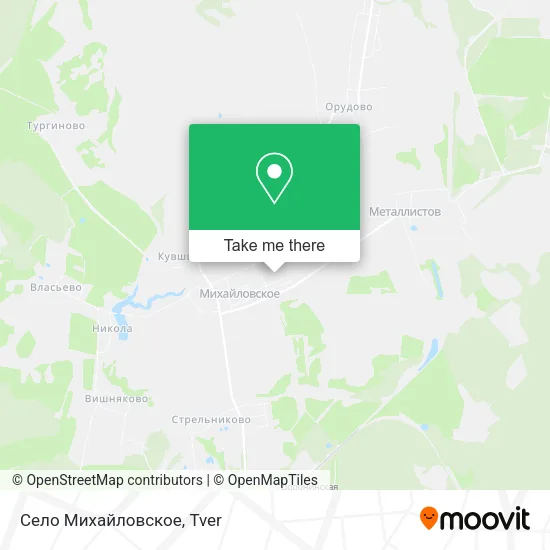 Село Михайловское map