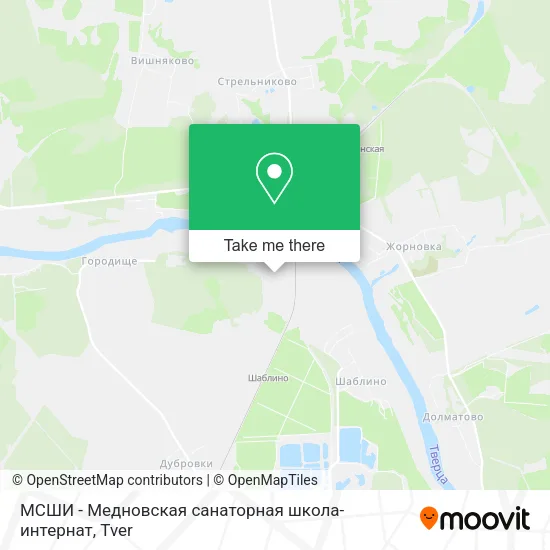МСШИ - Медновская санаторная школа-интернат map