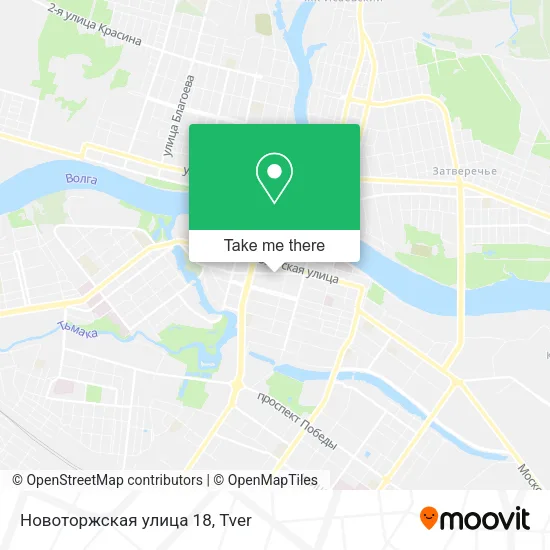 Новоторжская улица 18 map