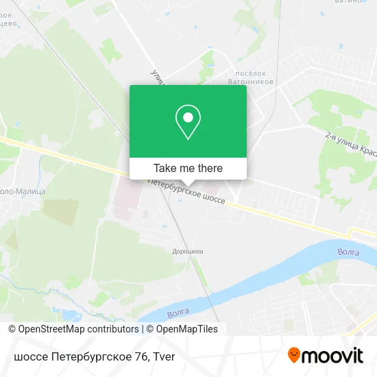 шоссе Петербургское 76 map