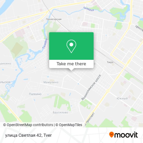 улица Светлая 42 map