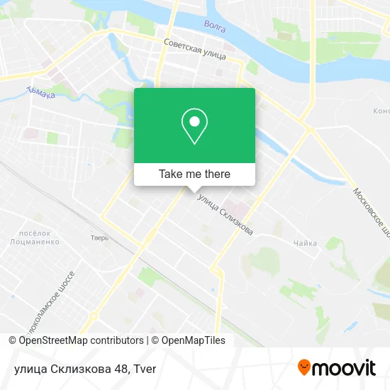 улица Склизкова 48 map