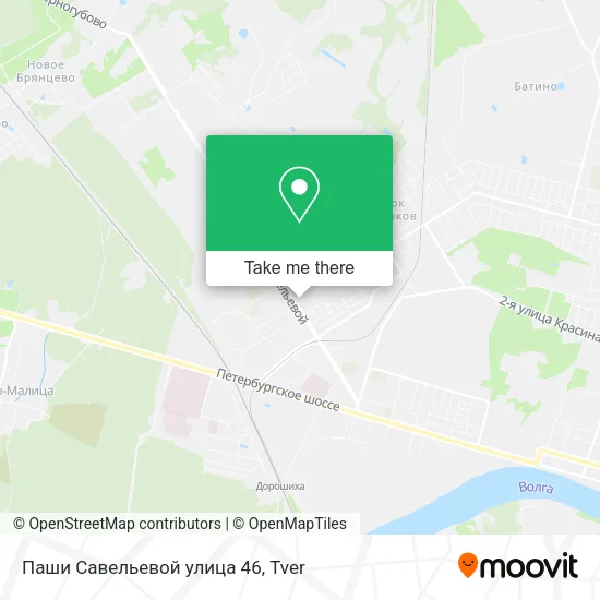 Паши Савельевой улица 46 map