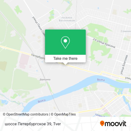 шоссе Петербургское 39 map