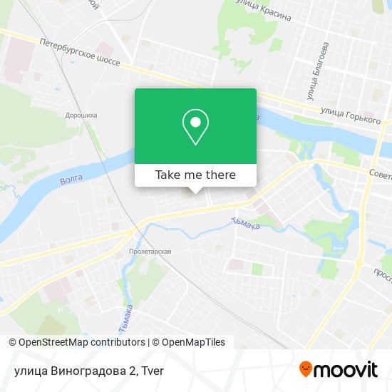 улица Виноградова 2 map