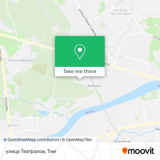 улица Театралов map