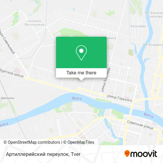 Артиллерийский переулок map