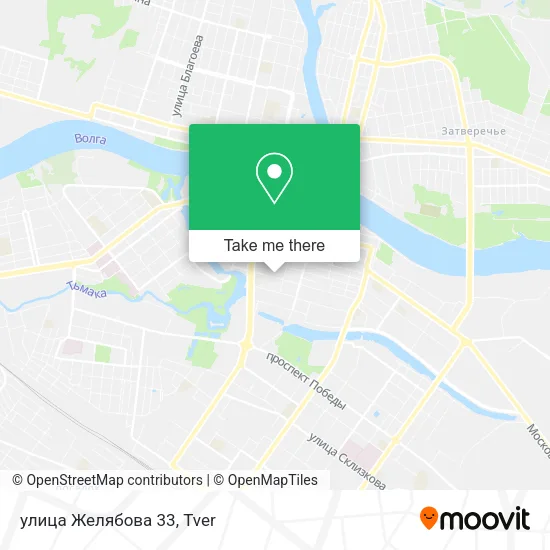 улица Желябова 33 map