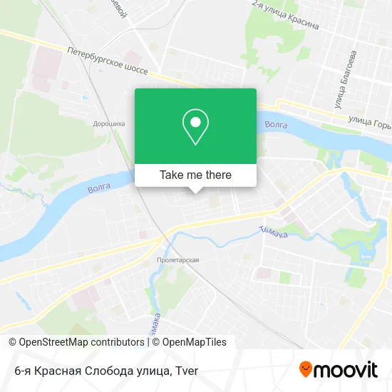 6-я Красная Слобода улица map