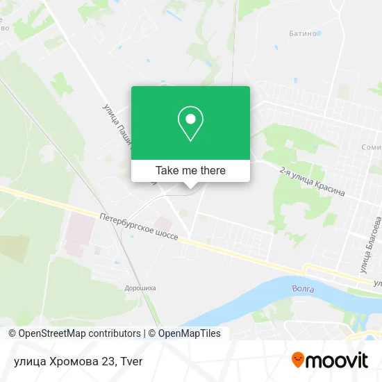 улица Хромова 23 map