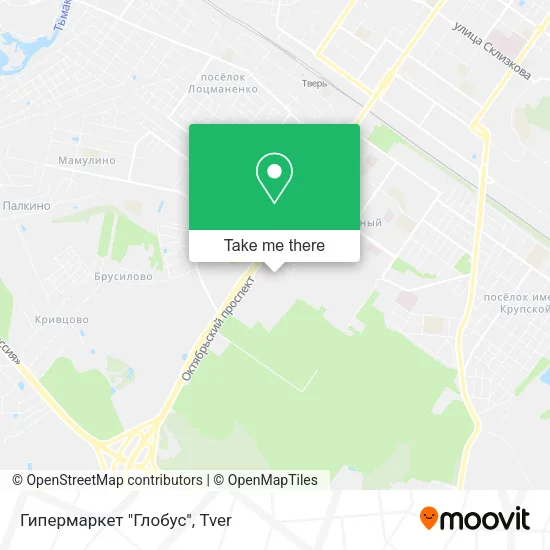 Гипермаркет "Глобус" map