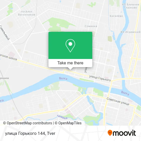 улица Горького 144 map