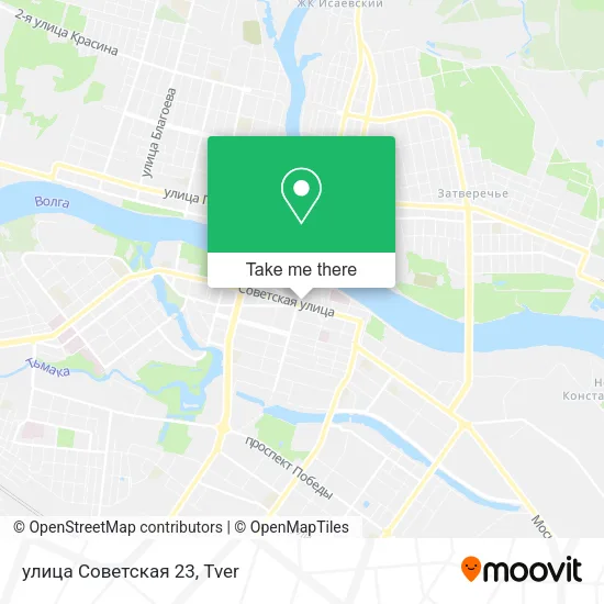 улица Советская 23 map