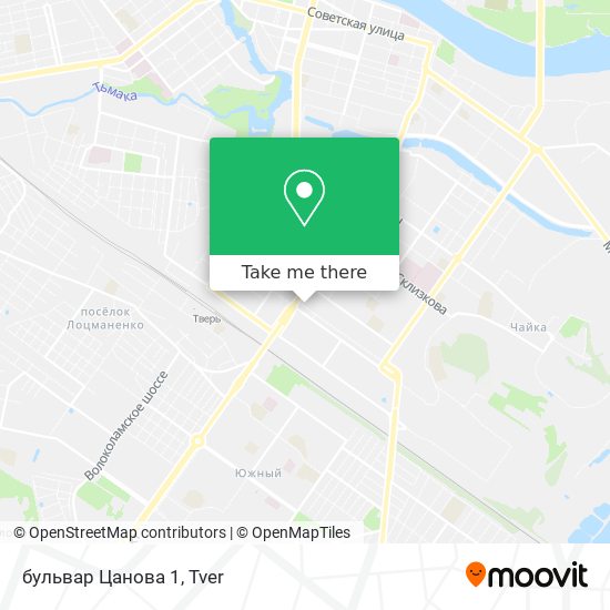 бульвар Цанова 1 map