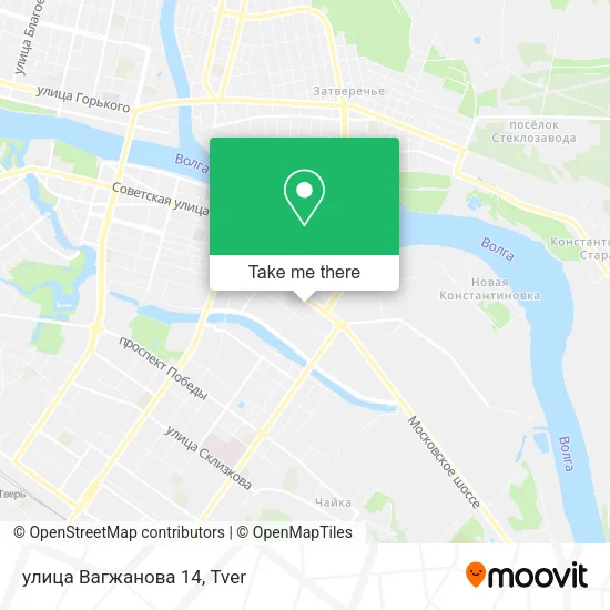 улица Вагжанова 14 map