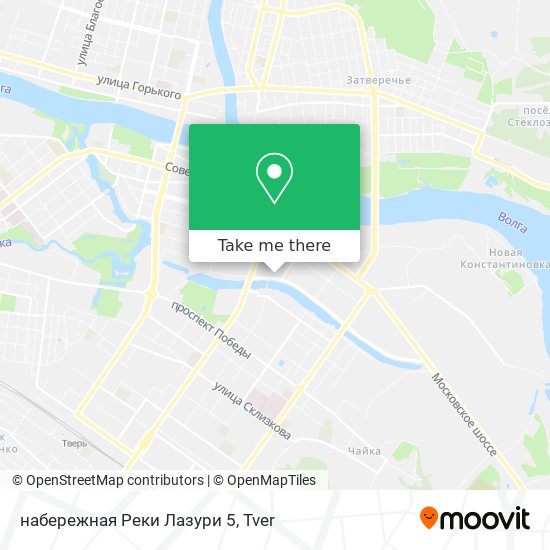 набережная Реки Лазури 5 map