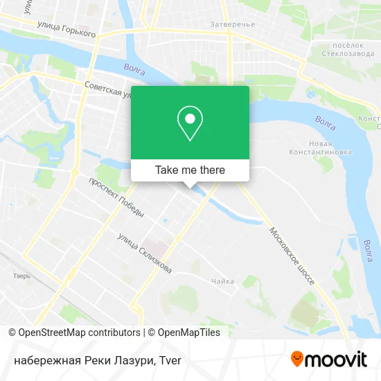 набережная Реки Лазури map